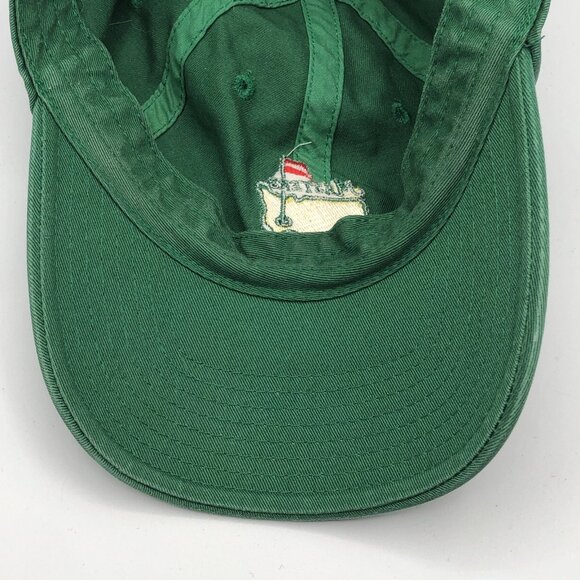 Masters Augusta National American Needle Strapback Hat Cap Green - Picture 8 of 11